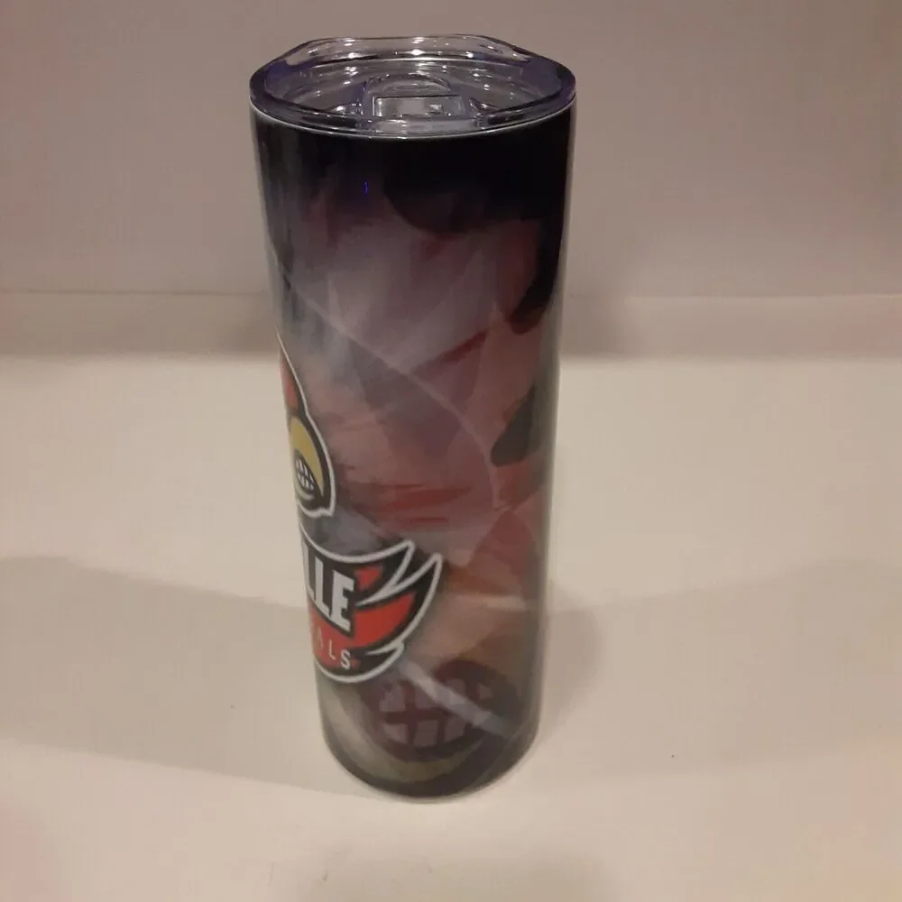 U Of L Custom Made Water Bottle Go Cardinals